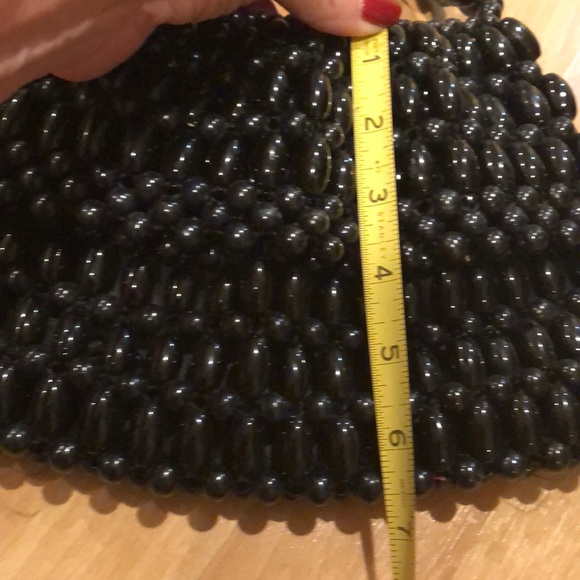 Black beaded bag - Picture 7 of 7